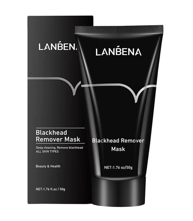 بلک ماسک پیل آف جوش سر سیاه لانبنا مدل ذغال وزن 50 گرم