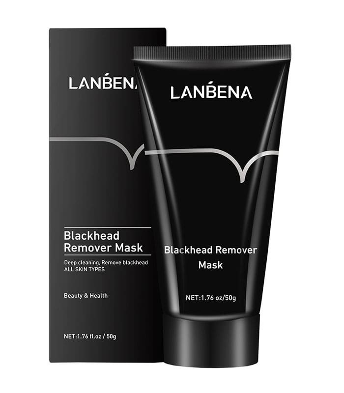 بلک ماسک پیل آف جوش سر سیاه لانبنا مدل ذغال وزن 50 گرم