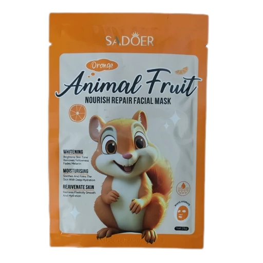ماسک صورت ورقه ای روشن کننده پرتقال سادور SADOER