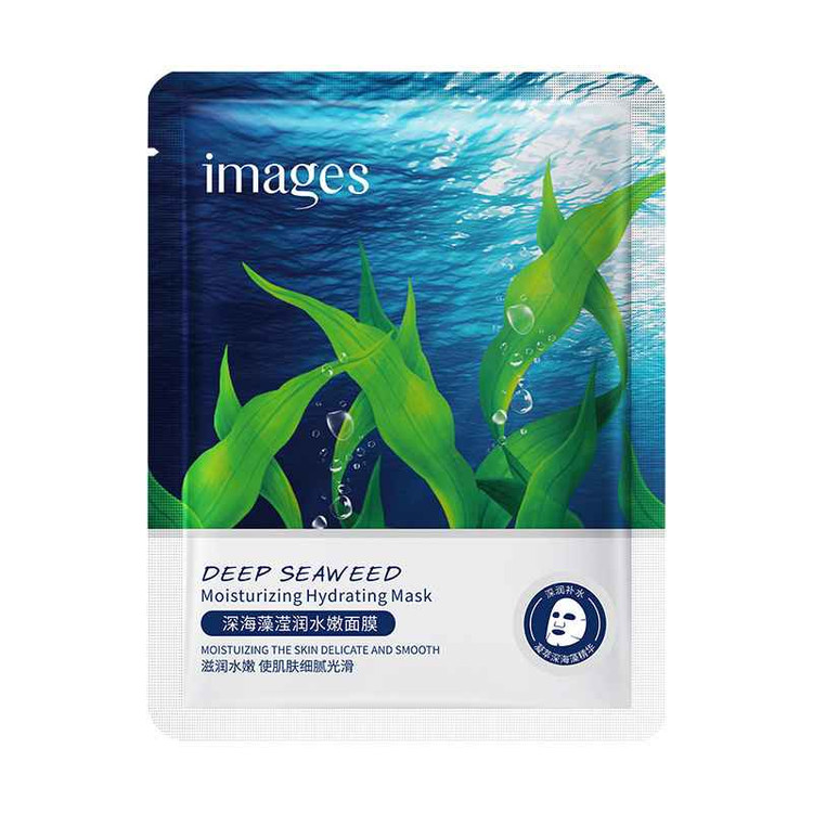 ماسک صورت ورقهای ضد چروک و جوانساز جلبک دریایی