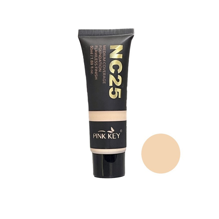 کرم پودر تیوپی پینک کی مدل NC25 وزن 40 گرم PINK KEY