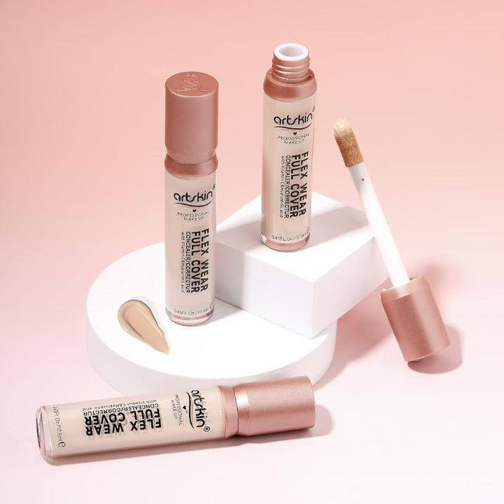 کانسیلر مایع فول کاور آرت اسکین مدل FLEX WEAR حجم 12.5 میل ARTSKIN