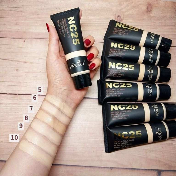 کرم پودر تیوپی پینک کی مدل NC25 وزن 40 گرم PINK KEY