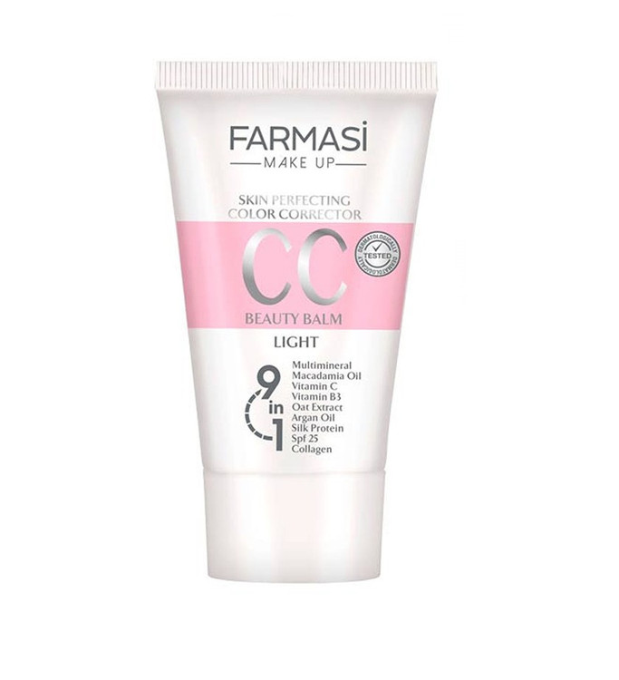 سی سی کرم 9 در 1 مدل LIGHT TO MEDIUM حجم 50 میل