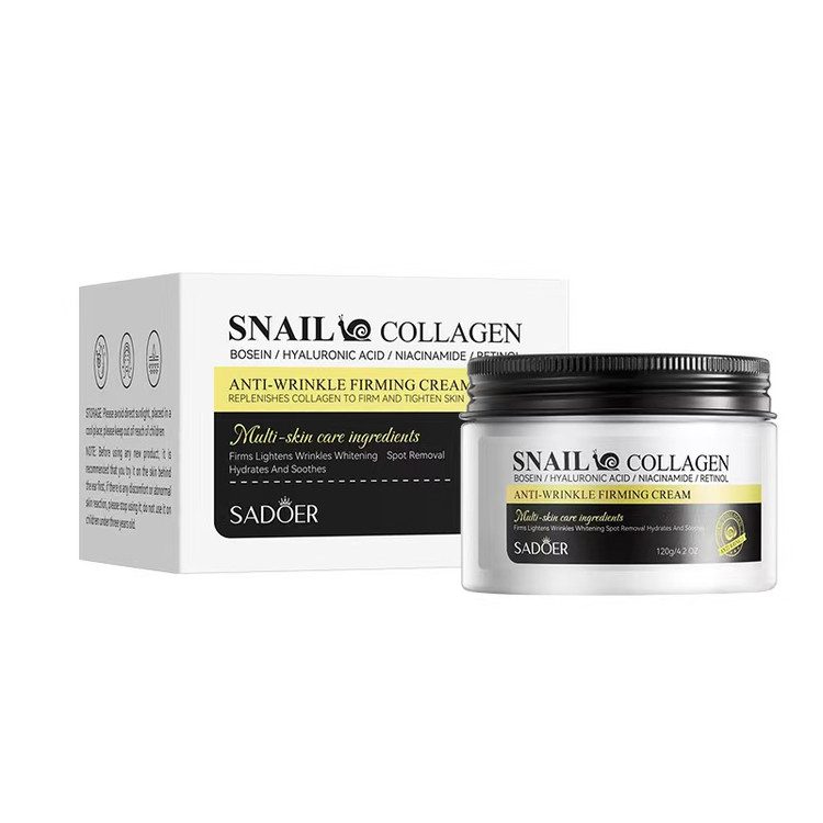 SADOER ANTI-WRINKLE SNAIL COLLAGEN CREAM 120 gr
