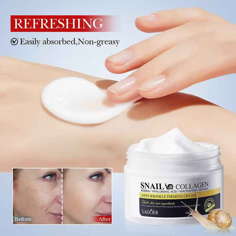 SADOER ANTI-WRINKLE SNAIL COLLAGEN CREAM 120 gr