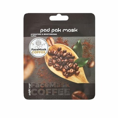 ماسک صورت ورقه ای ضد پیری و سفت کننده قهوه پد پاک pad pak
