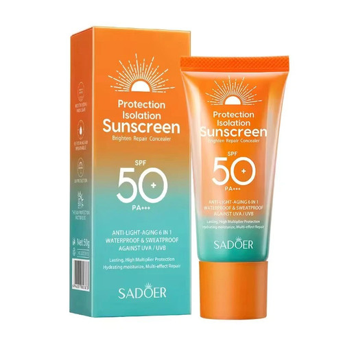 کرم ضد آفتاب شش کاره سادور SPF 50 وزن