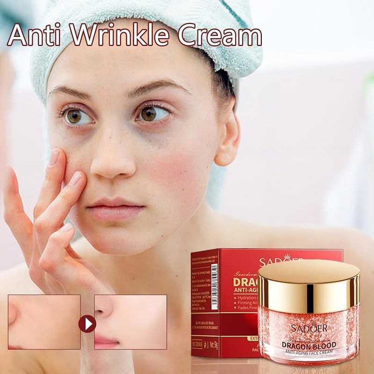 کرم ضد چروک سادور SADOER مدل خون اژدها وزن 50 گرم