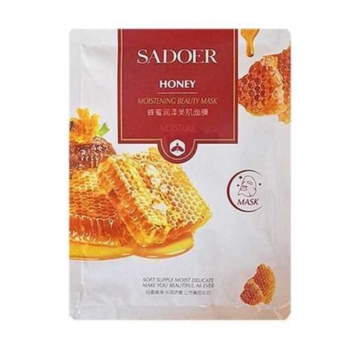 ماسک صورت ورقه ای ضد چروک و جوانساز عسل سادور sadoer