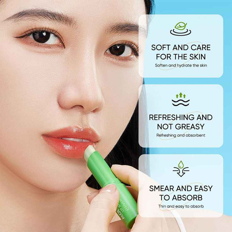 بالم لب مرطوب کننده آلوئه ورا سادور وزن 2.7 گرم