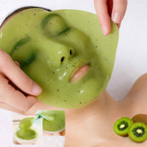 ماسک صورت هیدروژلی مینایر مدل کیوی ترمیم کننده و جوان کننده وزن 100 گرم