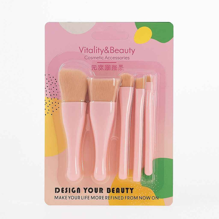 ست براش آرایشی 5 تکه ویتالیتی اند بیوتی مدل کارتی