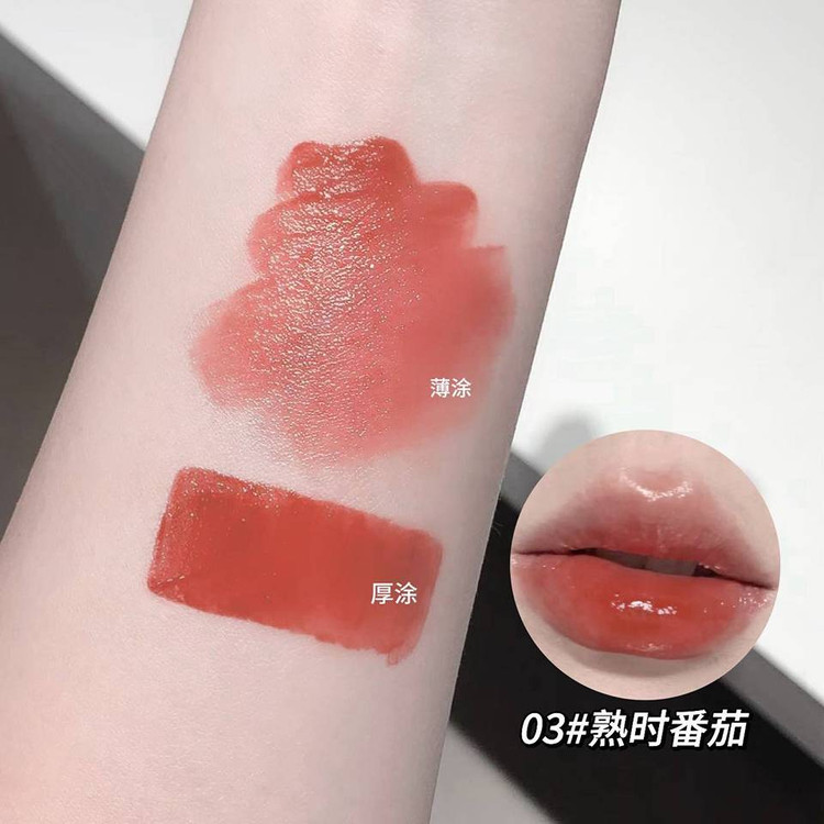 لیپ گلاس کریستالی گی گی بیر مدل پاپیونی حجم 2.5 میل