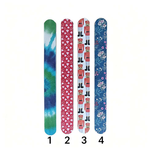 سوهان دستی ناخن تخت لبه گرد مدل فانتزی