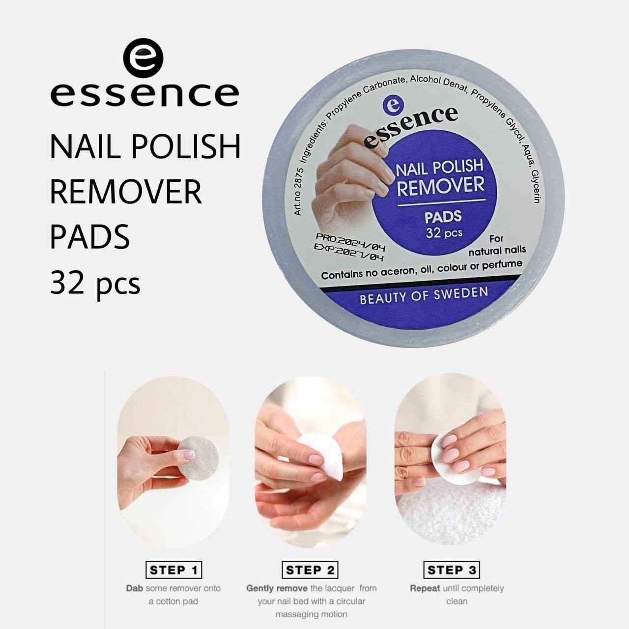 پد لاک پاک کن ورقه ای بسته 32 عددی