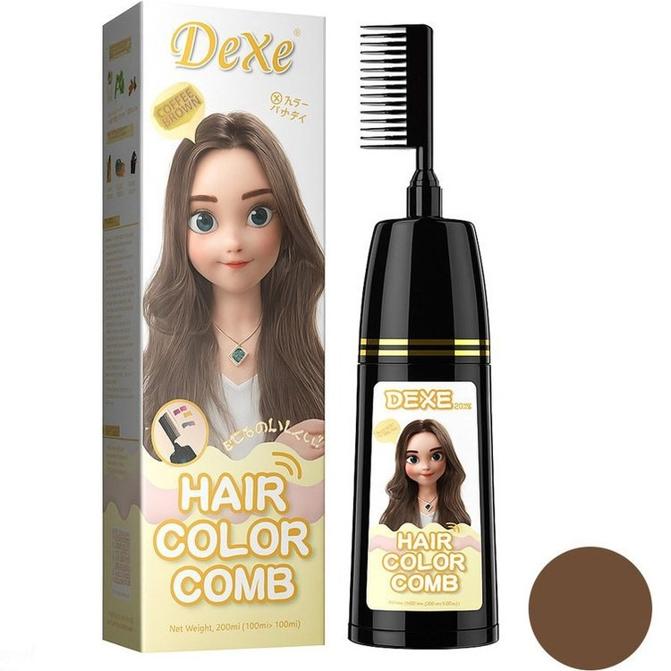 شامپو رنگ مو شانه دار دکسی DEXE