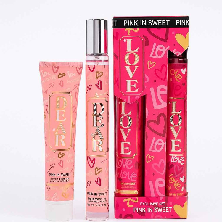 ست عطر و لوسیون پینک این سوییت