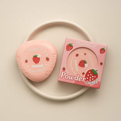 پنکک صورت دو طبقه هدی موجی مدل توت فرنگی