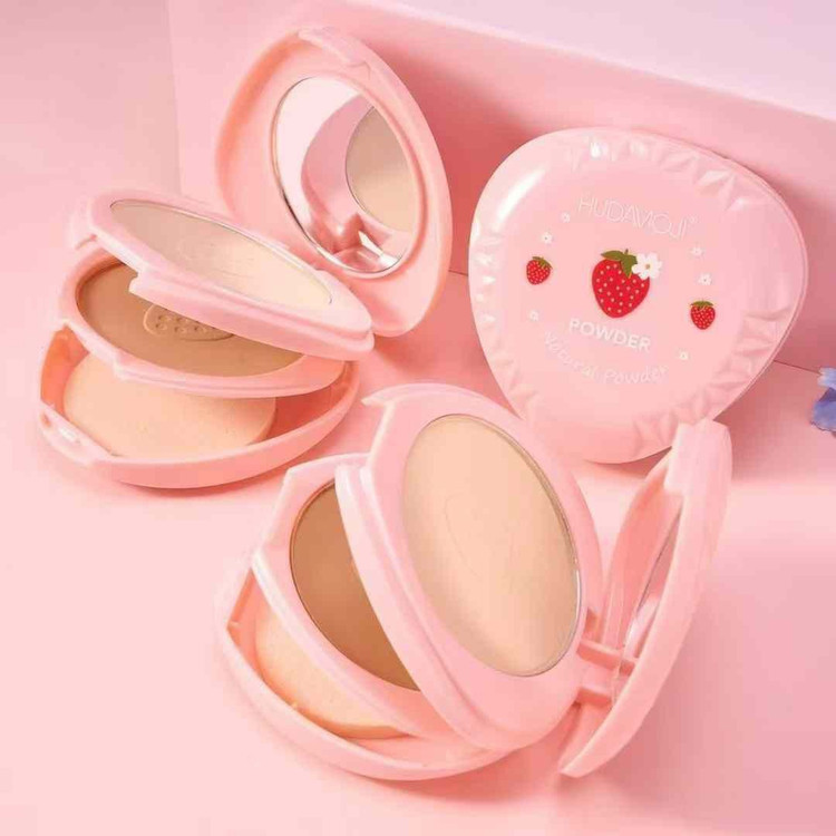 پنکک صورت دو طبقه هدی موجی مدل توت فرنگی