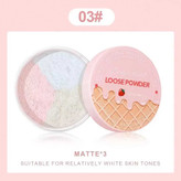 پودر فیکس آرایش رنگی دراگون رانی مدل بستنی