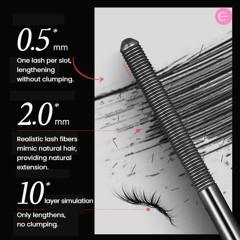 ریمل سوزنی فرچه فلزی AOJN