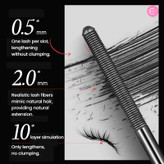 ریمل سوزنی فرچه فلزی AOJN