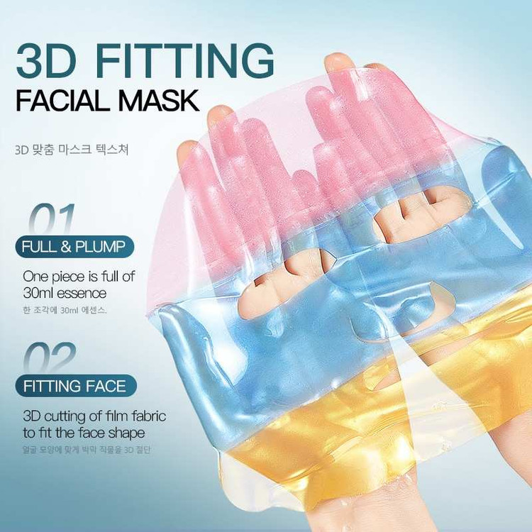 ماسک صورت ورقه ای ساکورا و هیالورونیک اسید سادور وزن 30 گرم