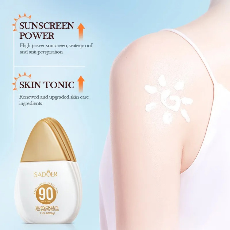 کرم ضد آفتاب سادور SPF 90 وزن 60 گرم