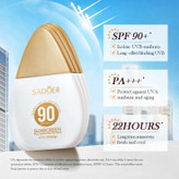 کرم ضد آفتاب سادور SPF 90 وزن 60 گرم