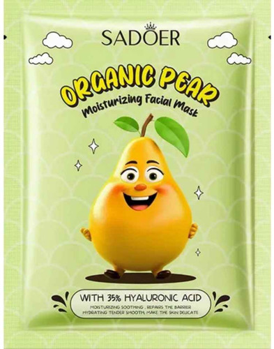 ماسک صورت ورقه ای آبرسان گلابی سادور وزن 25گرم