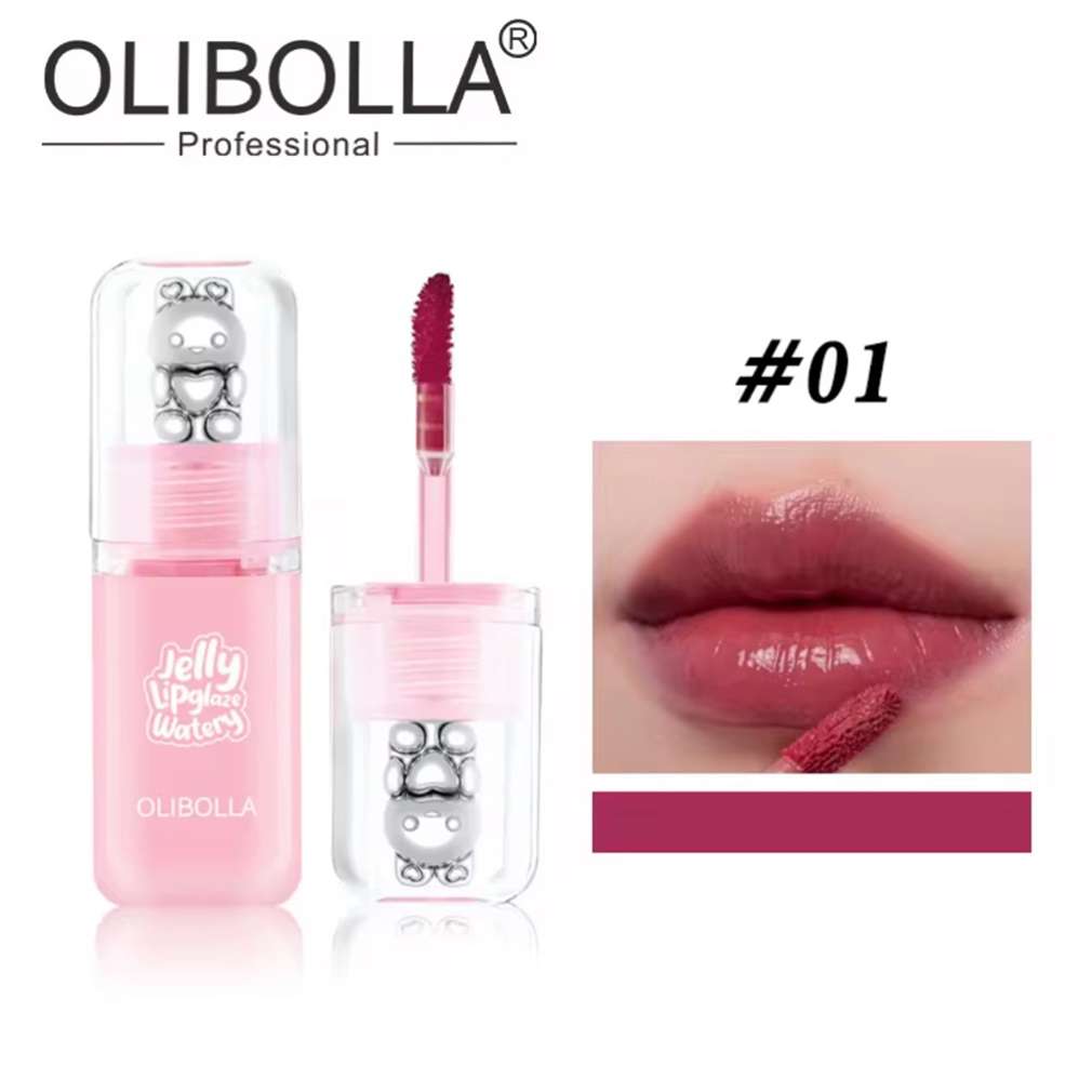 لیپ گلاس اولیبولا مدل خرسی