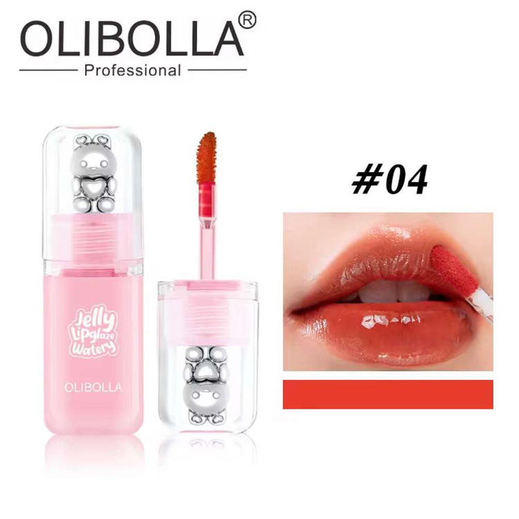 لیپ گلاس اولیبولا مدل خرسی