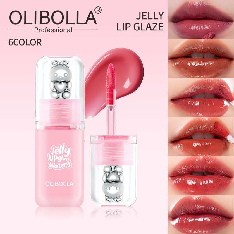 لیپ گلاس اولیبولا مدل خرسی