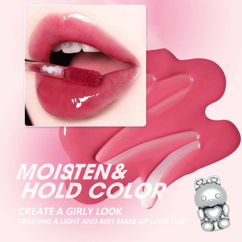 لیپ گلاس اولیبولا مدل خرسی