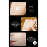 کرم صورت ضد چروک مروارید طلایی کلاژن سادور وزن 70 گرم