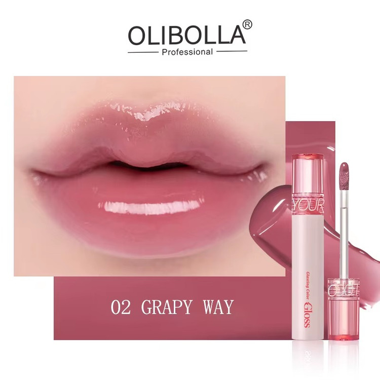 لیپ گلاس خیس اولیبولا OLIBOLLA مدل Glasting Color Gloss