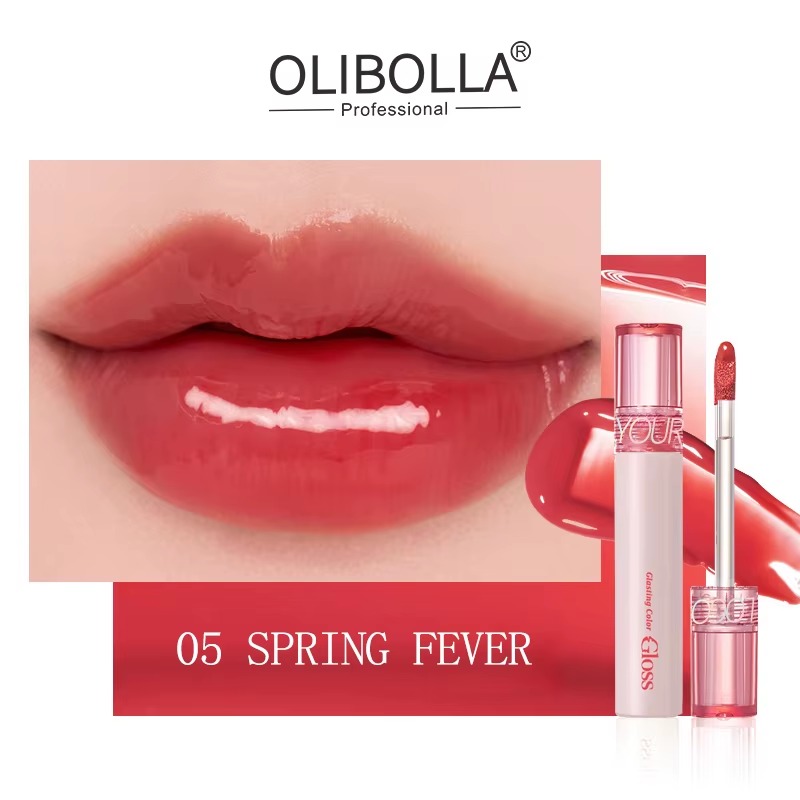 لیپ گلاس خیس اولیبولا OLIBOLLA مدل Glasting Color Gloss