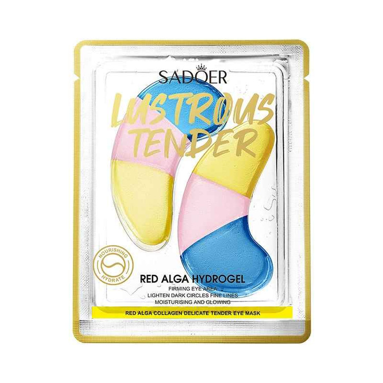 ماسک زیر چشم ورقه ای سفت کننده و روشن کننده جلبک قرمز سادور وزن 7.5 گرم