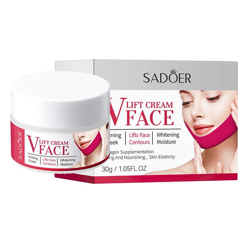 کرم لیفت و سفت‌کننده صورت سادور مدل V-FACE وزن 30 گرم