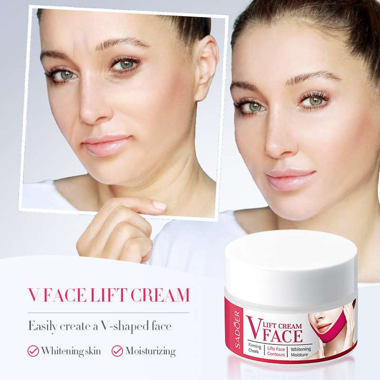 کرم لیفت و سفتکننده صورت سادور مدل V-FACE وزن 30 گرم