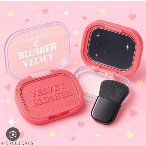 رژگونه پودری مخملی هلدمورنینگ مدل VELVET وزن 7.8 گرم