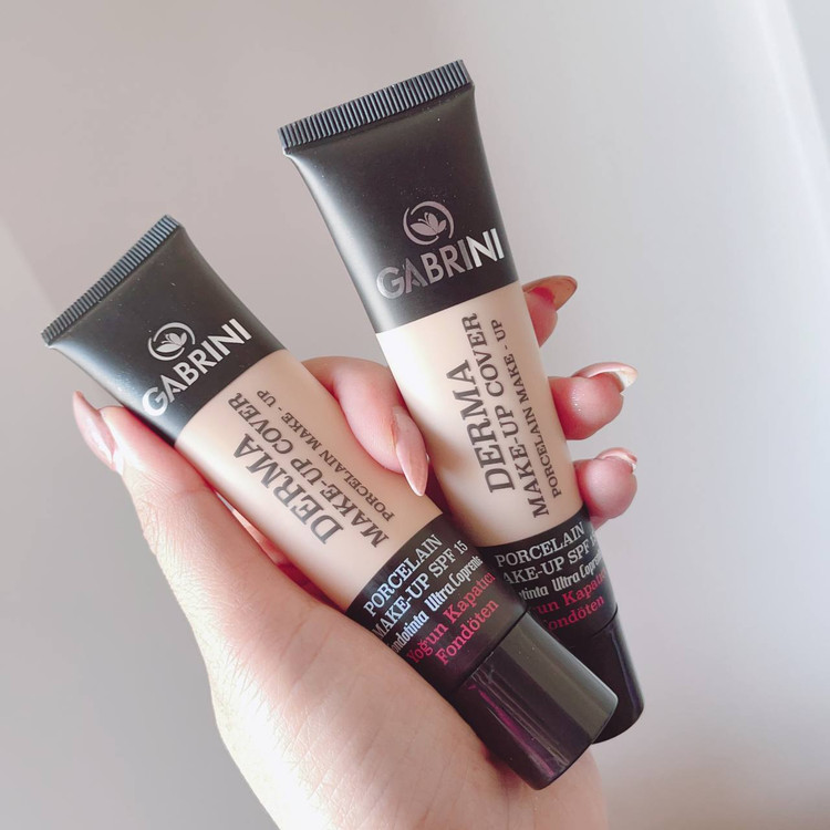 کرم پودر فول کاور مدل DERMA حجم 40 میل