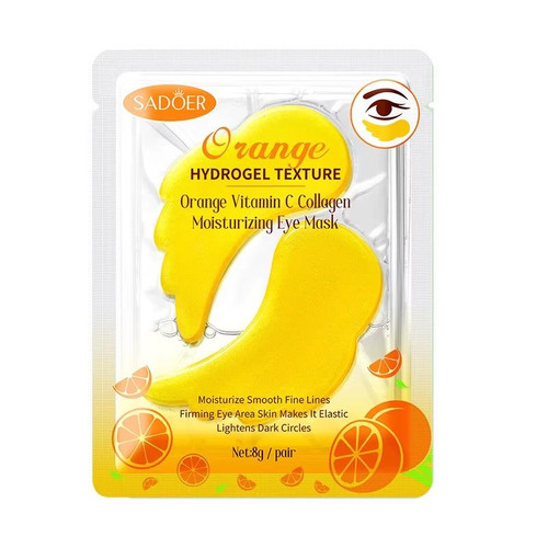 ماسک زیر چشم ورقه ای روشن کننده سادور مدل ویتامین سی وزن 7.5 گرم