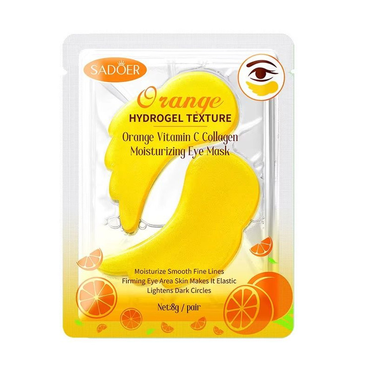 ماسک زیر چشم ورقه ای روشن کننده سادور مدل ویتامین سی وزن 7.5 گرم