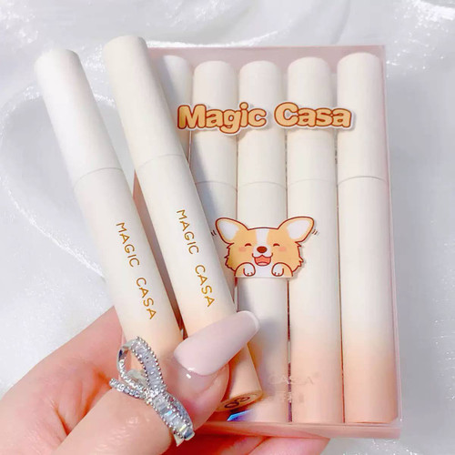 پک رژ لب مایع 5 تایی مجیک کاسا مدل روباه