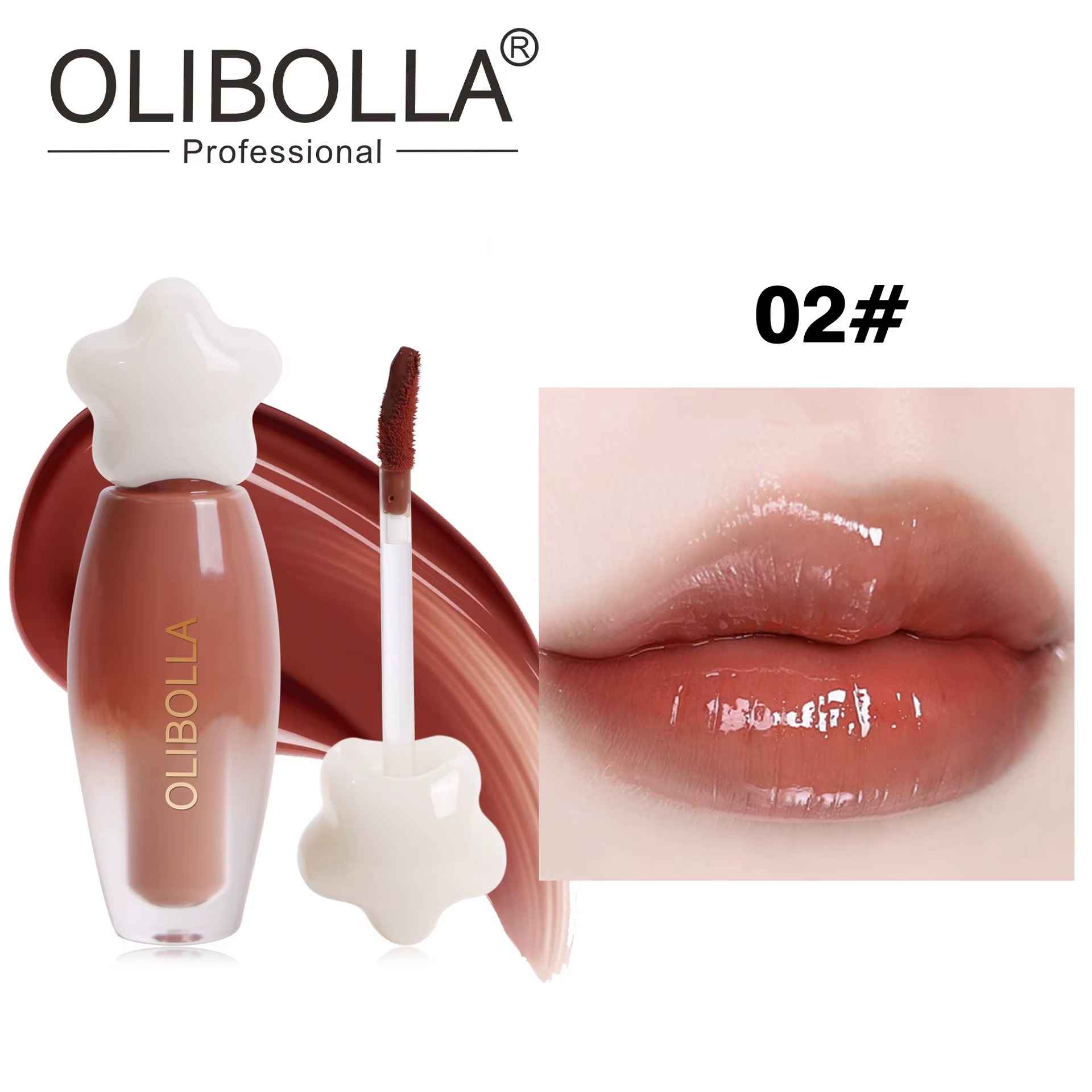 رژ لب خیس اولیبولا مدل JELLY GLOSSY حجم 5 میل