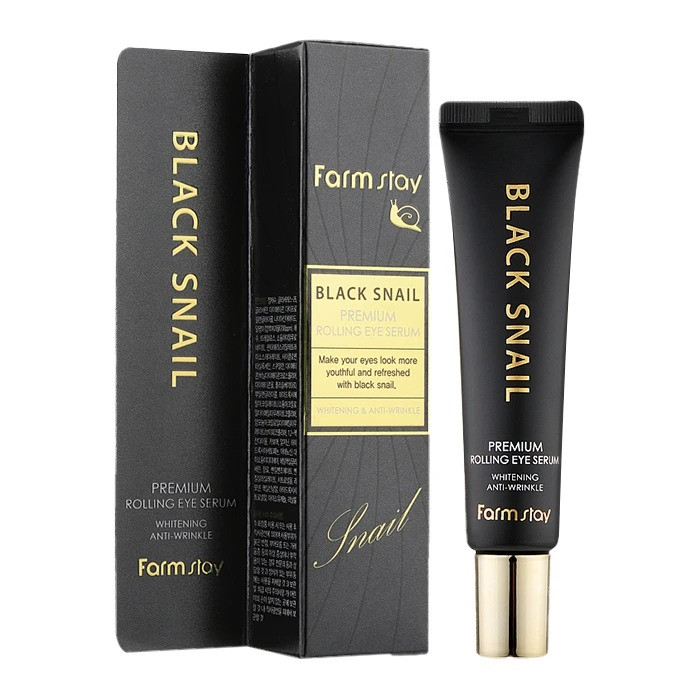 سرم دور چشم غلطکی حلزون سیاه فارم استی حجم 25 میل