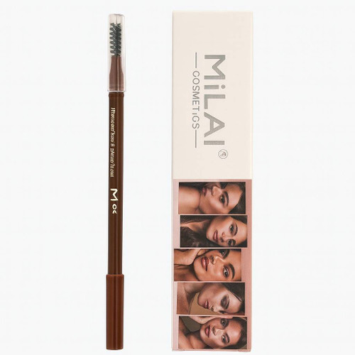 مداد ابرو دو طرفه برسدار میلای MiLAI