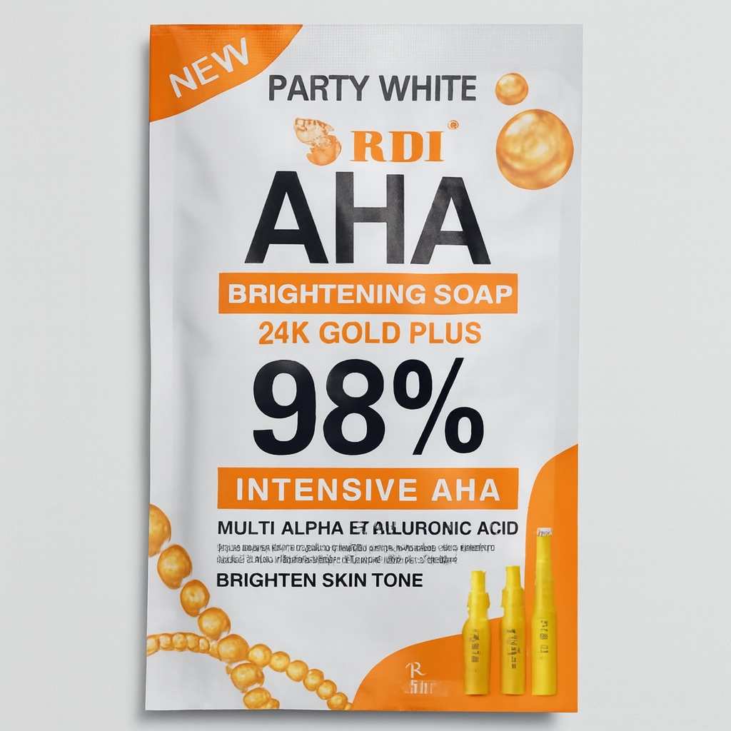 صابون سفید کننده صورت و بدن AHA مدل RDI